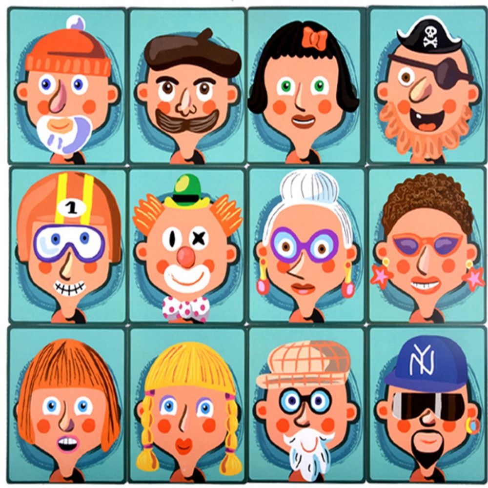 Puzzle 3D Magnetik Kayu dengan - Kids Toys Drawing Easy ulasan dan harga