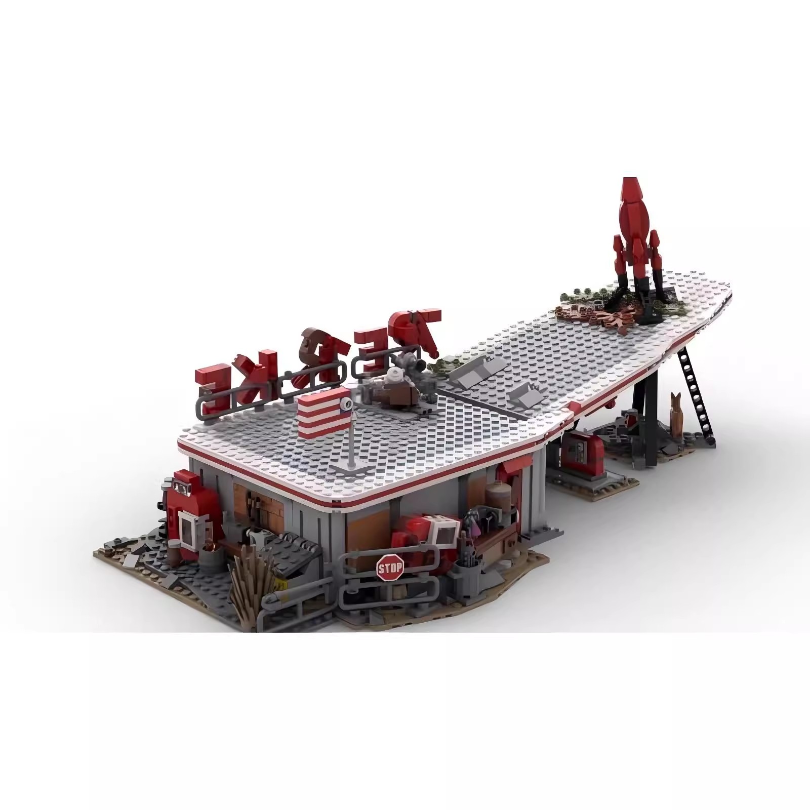 MOC Games Fallout 4 roket truk - Kids Xmas Toys Ideas ulasan dan harga
