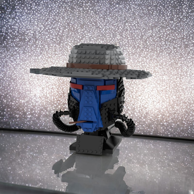598pcs MOC Cad Bane Helmet Col - Kids Toys Cad Block ulasan dan harga