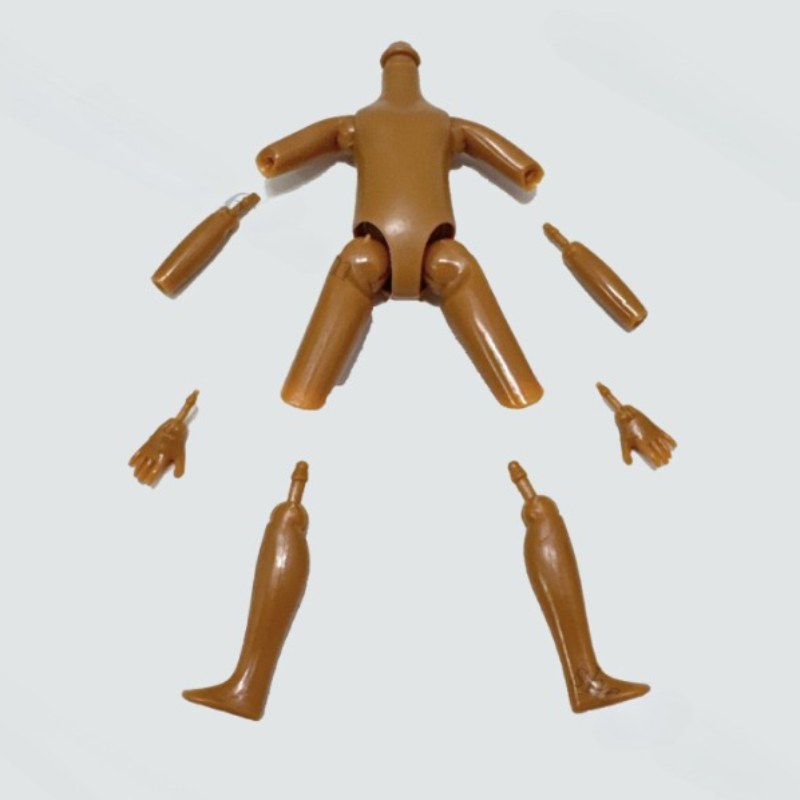 Boneka Kecil 5 Inci Kulit Tan  - Kids Toys Under £5 ulasan dan harga