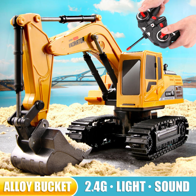 RC mainan mobil ekskavator 2.4 - Kids Toys Channel ulasan dan harga